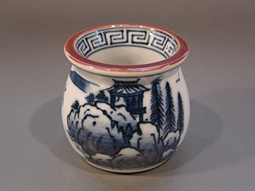 Amazon｜茶道具 蓋置 染付山水、 京焼 手塚祥堂作｜抹茶碗 オンライン通販